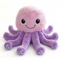 Individuell gestaltetes Oktopus-Plüschtier, niedliches Plüsch-Oktopus-Design, wendbares Plüschtier
