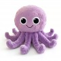 Peluche pieuvre personnalisée, adorable et réversible.