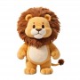 León de peluche suave para niños, regalos de Navidad y cumpleaños.