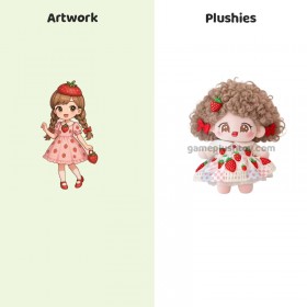 Peluches personnalisées de dessins animés en gros