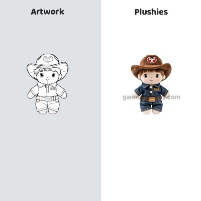 Designer Plush Doll High Quality 20–30cm