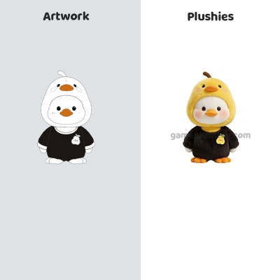 Pato de peluche personalizado, fabricante de peluches personalizados, proveedor de juguetes de peluche a granel