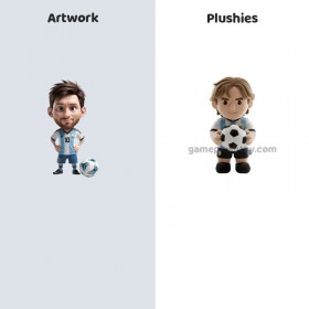 Mascota del equipo deportivo ODM/OEM 2026 Futbolista mundial