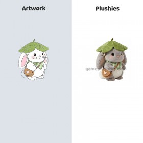 Cadeaux personnalisés en peluche - Lapin style forêt (ODM/OEM)