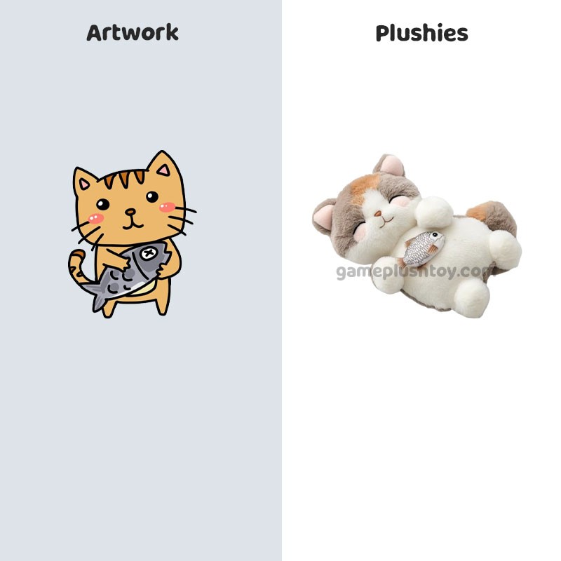 Peluche de dibujos animados personalizado de alta calidad.