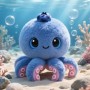 Custom Plush Animal Toys Custom Stuffed Octopus Doll for Children Super Soft Plush