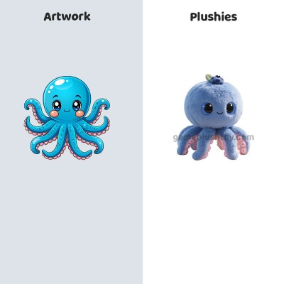 how to get Custom Plush Animal Toys Custom Stuffed Octopus Doll