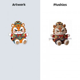 Fabricant de peluches tigre personnalisées