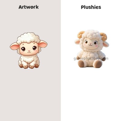 how to get Sheep Plush Toy Cartoon Stuffed Animal