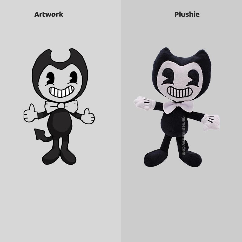 bendy and the dark revival plush design a plush toy factory