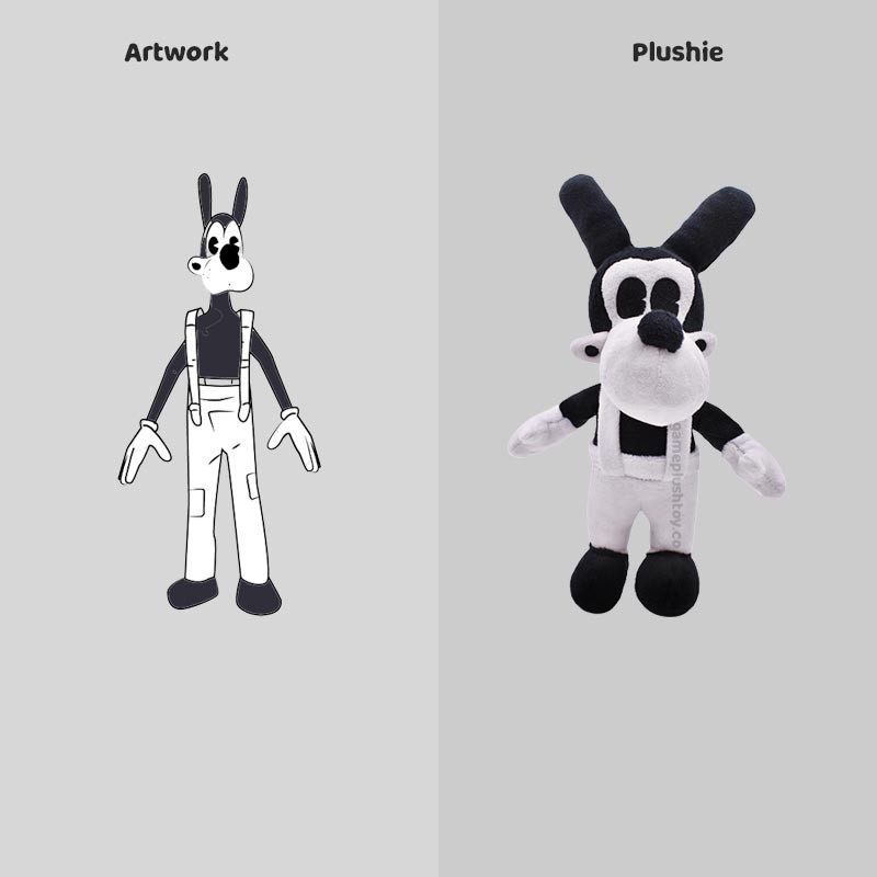 boris plush toy design plush china supplier