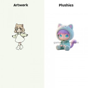 ぬいぐるみ動物おもちゃ人形PP綿詰めぬいぐるみ猫