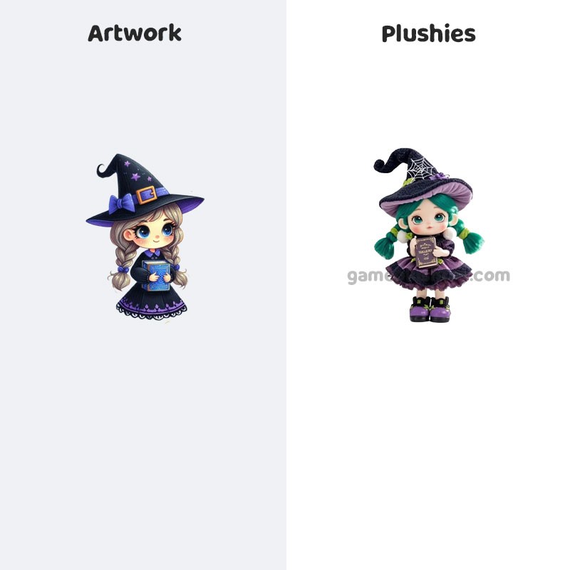 how to get Custom Witch Plush Doll
