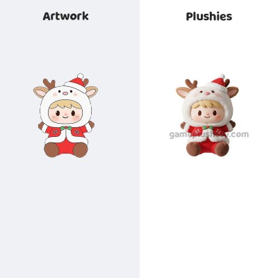 how to get Vinyl Plush Christmas Deer
