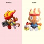 how to design the bloons monkey plush