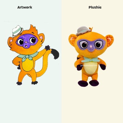how to custom stuffed monkey for game fans