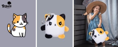 Peluche pieuvre TeeTurtle créative et réversible, le cadeau idéal pour tous
