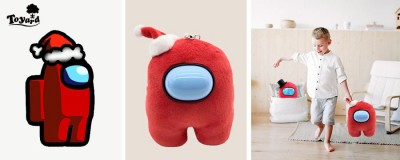 Transformez vos dessins en adorables peluches, comme les peluches Among Us personnalisées.