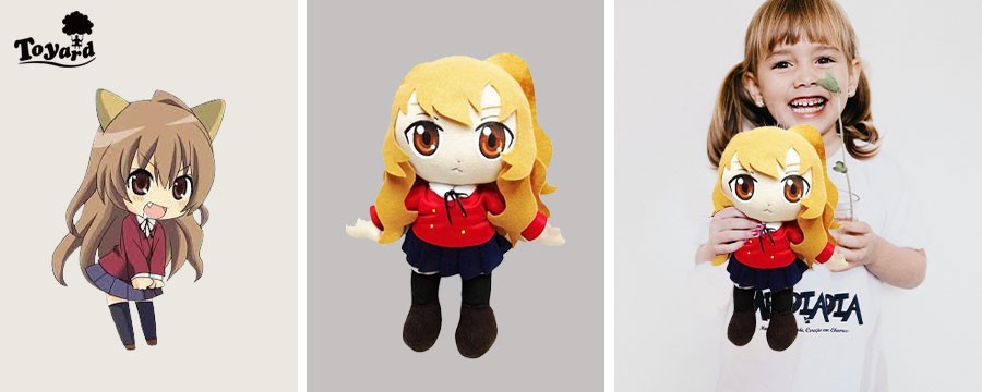 Diseña tu propio juguete de peluche como el tigre de palma de Toradora