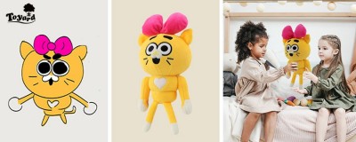 Peluche chat de combat, un cadeau idéal pour vos amis, parfait pour la décoration intérieure