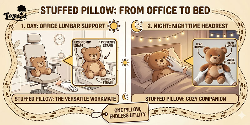 How Traditional Stuffy Pillow Differs in Utility?