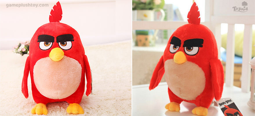 Cute deisng custom angry bird plush toys