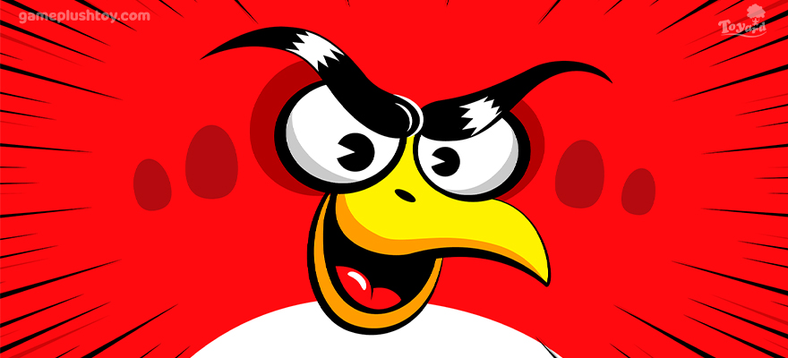 Why I make the angry bird red plushies