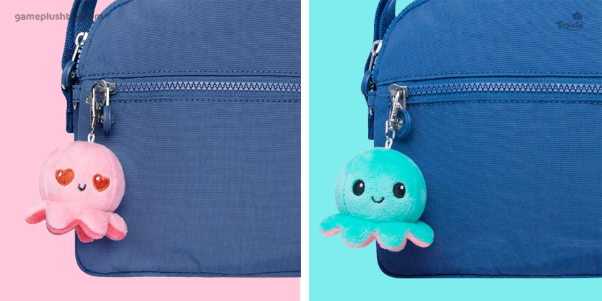 how to make tee turtle octopus plush keychain