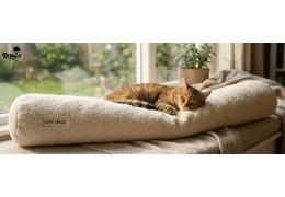 How a Long Cat Pillow Helps Cats Sleep Better